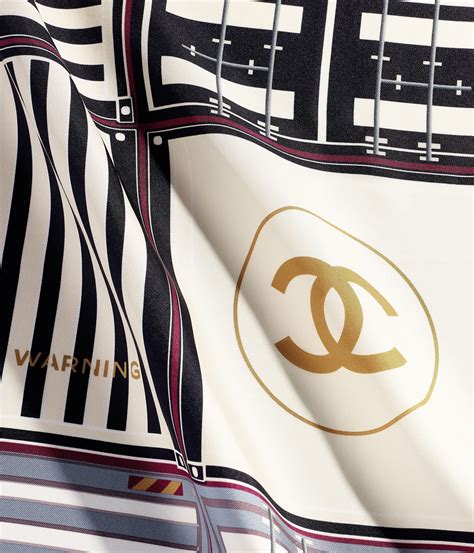 replica chanel scarf uk|Chanel price of women scarf.